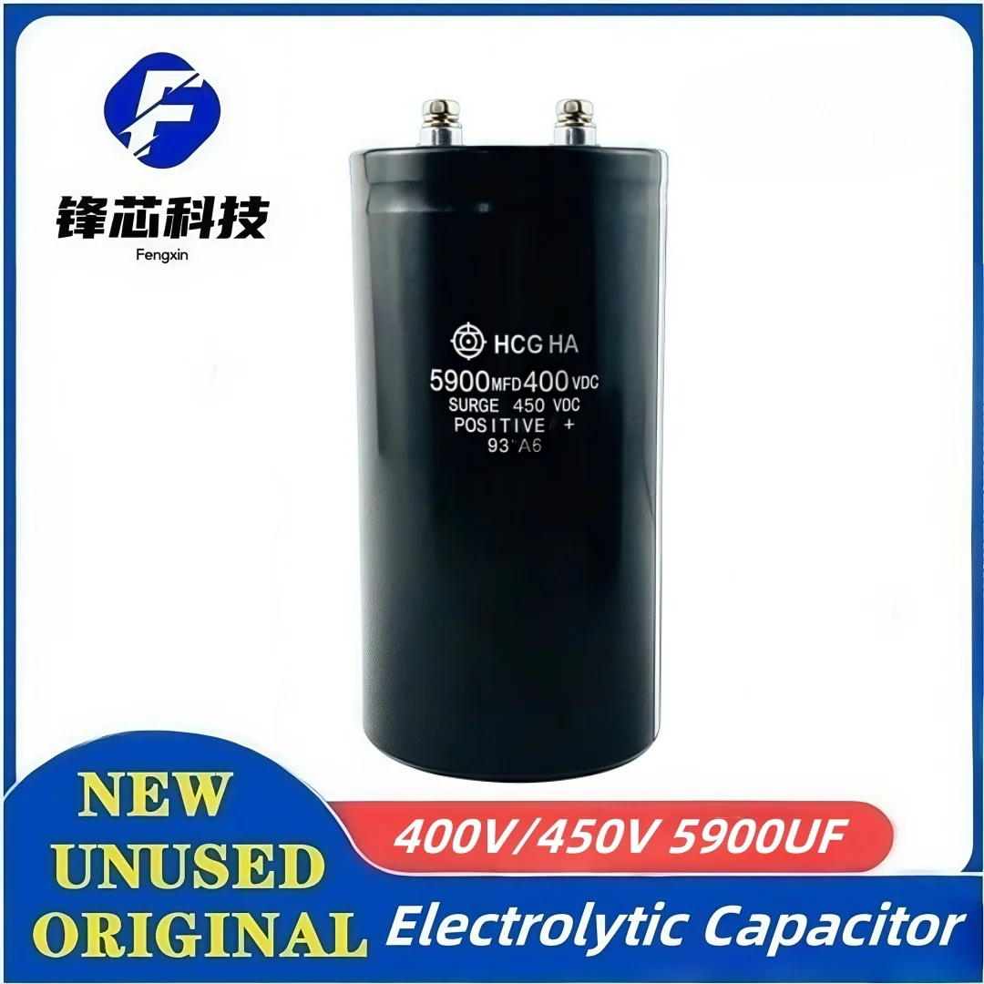 

400V 450V 5900UF 5900MFD 400VDC 450VDC HCGFA Aluminum Electrolytic Capacitor 400V5900UF 450V5900UF Screw Foot Bolt Capacitor