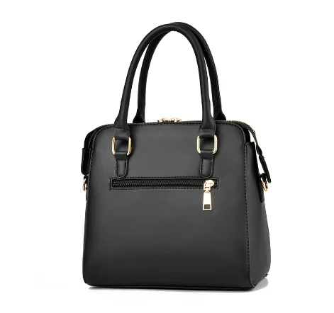 Floral Detail Shoulder Bag Trendy Zipper Handbag For Work Casual Crossbody Bag Women's Floral Decor Purse