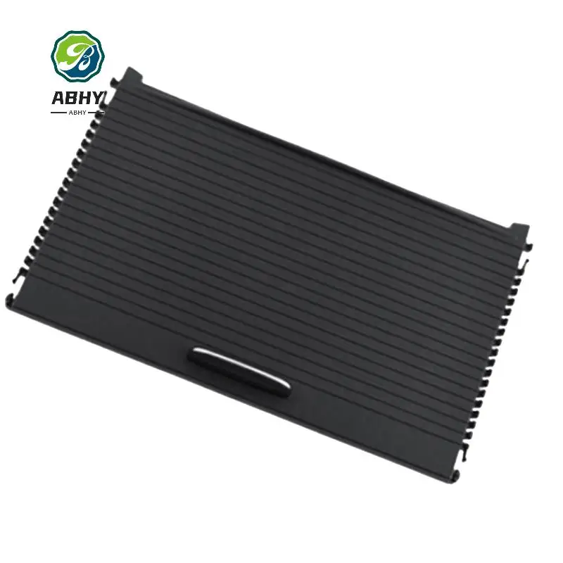 

ABHY-Car Rear Armrest Box Water Cup Holder Curtain For Mercedes-Benz W204 W207 Drink Holder Slide Roller Blind