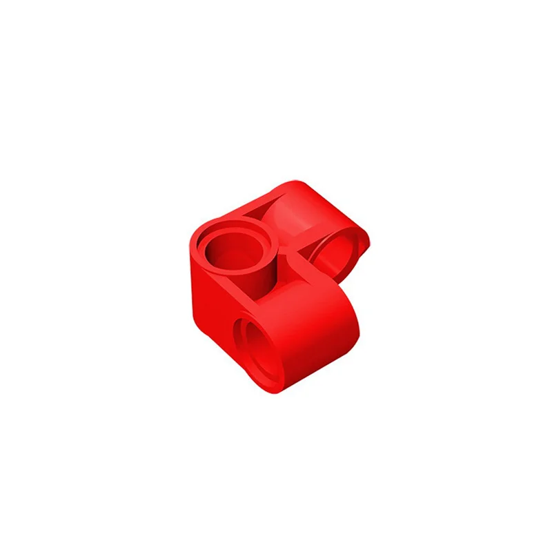 50 Stück 44809 Stiftverbinder, senkrecht, 2x2 gebogen, Baustein-Spielzeug, kompatibles Zubehör, DIY MOC High-Tech – Detail 1