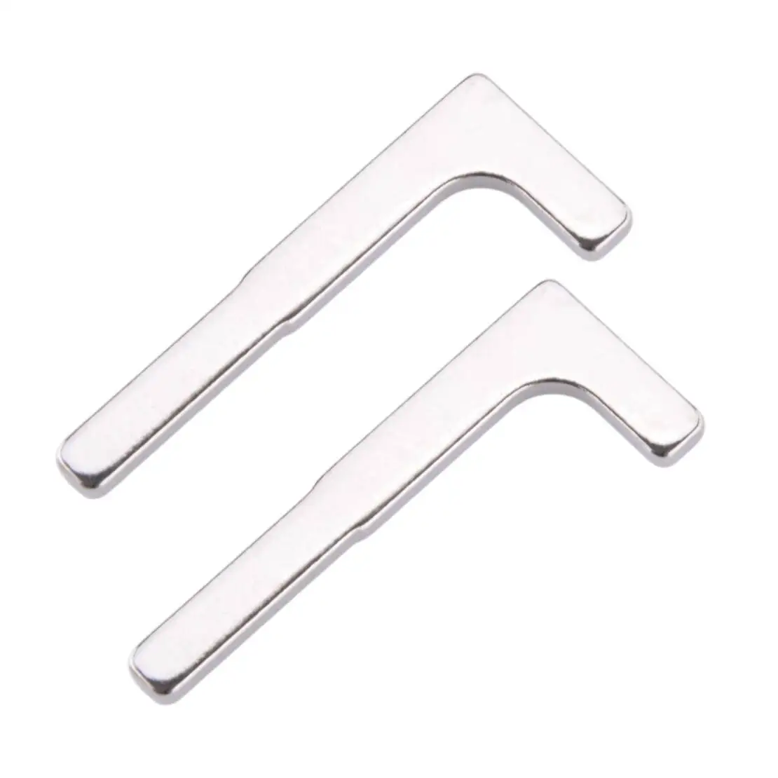 

2 шт., необрезанная вставка, аварийный пустой дистанционный смарт-брелок, лезвие, подходит для Volvo S60 S90 V60 V90 XC90 XC60