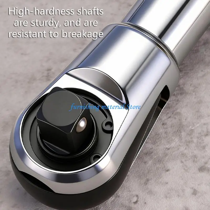 Y5GD 1/2Inch Manual Electric Double Mode Ratcheting Wrench Set for Tight Space