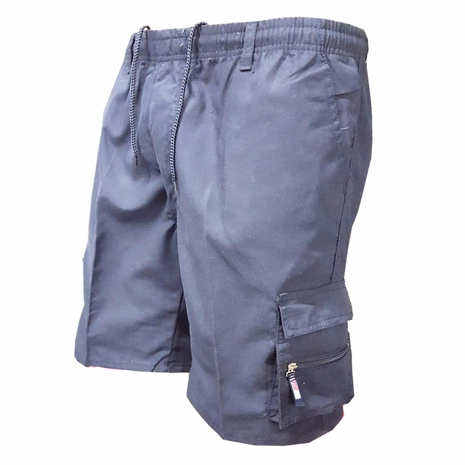 Man Sexy Open Crotch Pants Shorts with Invisable Zippers Crotchless Cargo Panties Outdoor Sport Gay Trousers Take Sweatpants