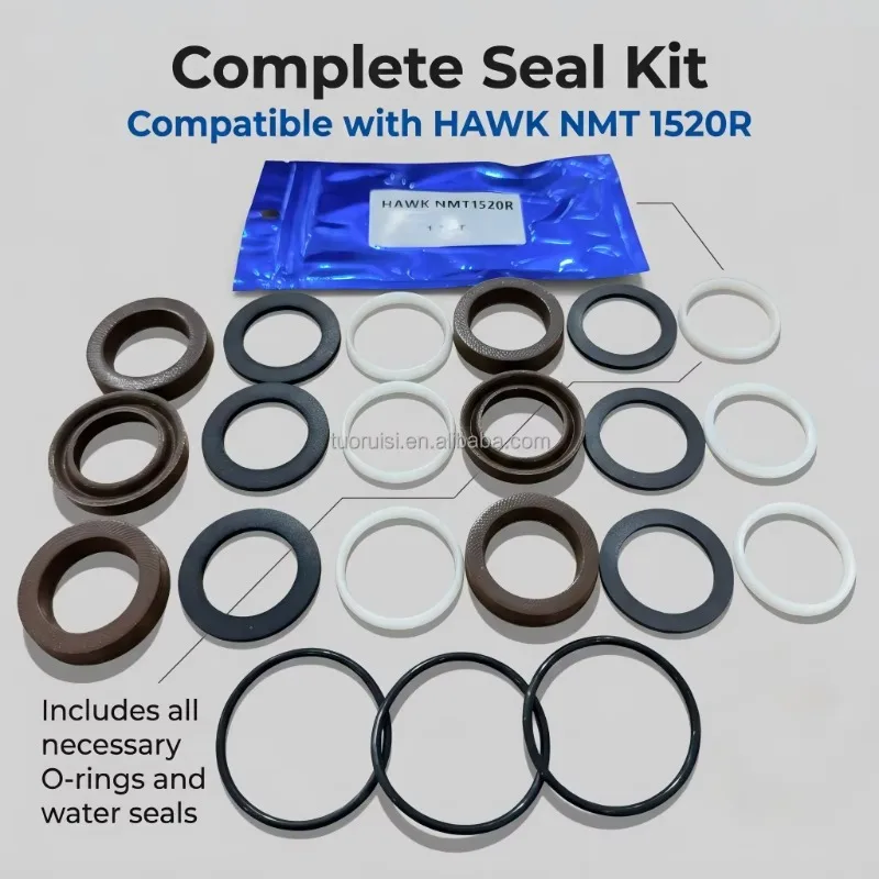 High Pressure Pump Water Seal O‑Ring Repair Kit 18mm 20mm 22mm Gasket Spare Parts for Pressure Washer Pump