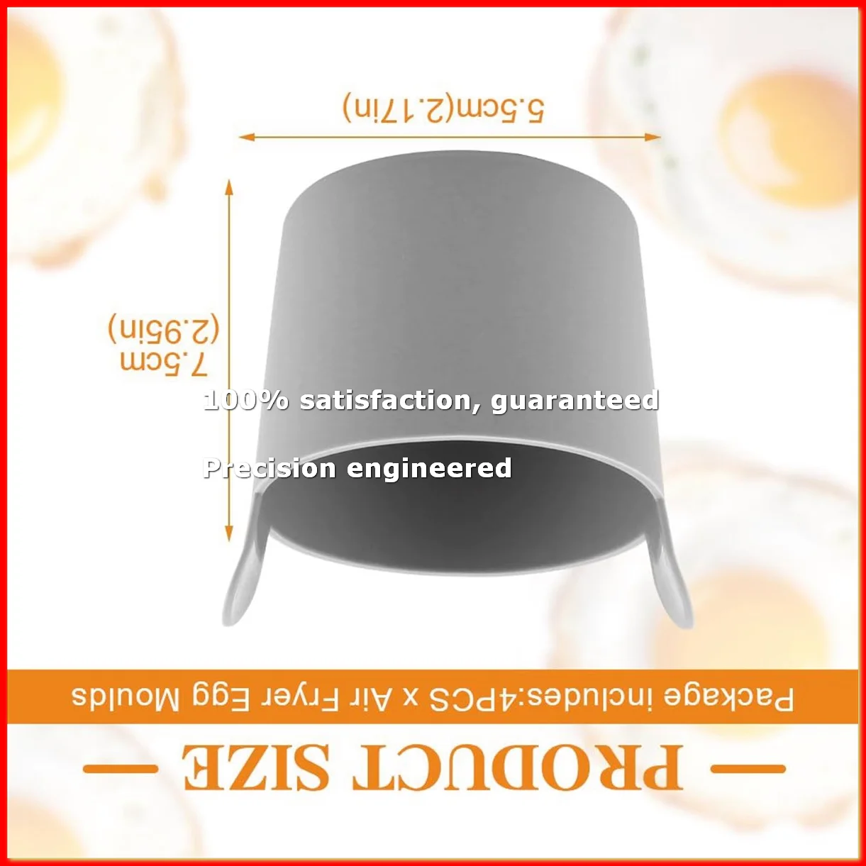 AliExpress – 4pcs Ramekins for Air Fryer,Air Fryer Egg Moulds with Dual-Handle Reusable Air Fryer Egg Moulds for Air Fryer-ROWI