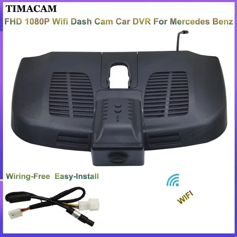 For Mercedes Benz V Class w447 v200d v220d v250 v250d v300d EQV METRIS Macor Polo 2014-2021 Plug and Play 1080P Wifi  Dashcam