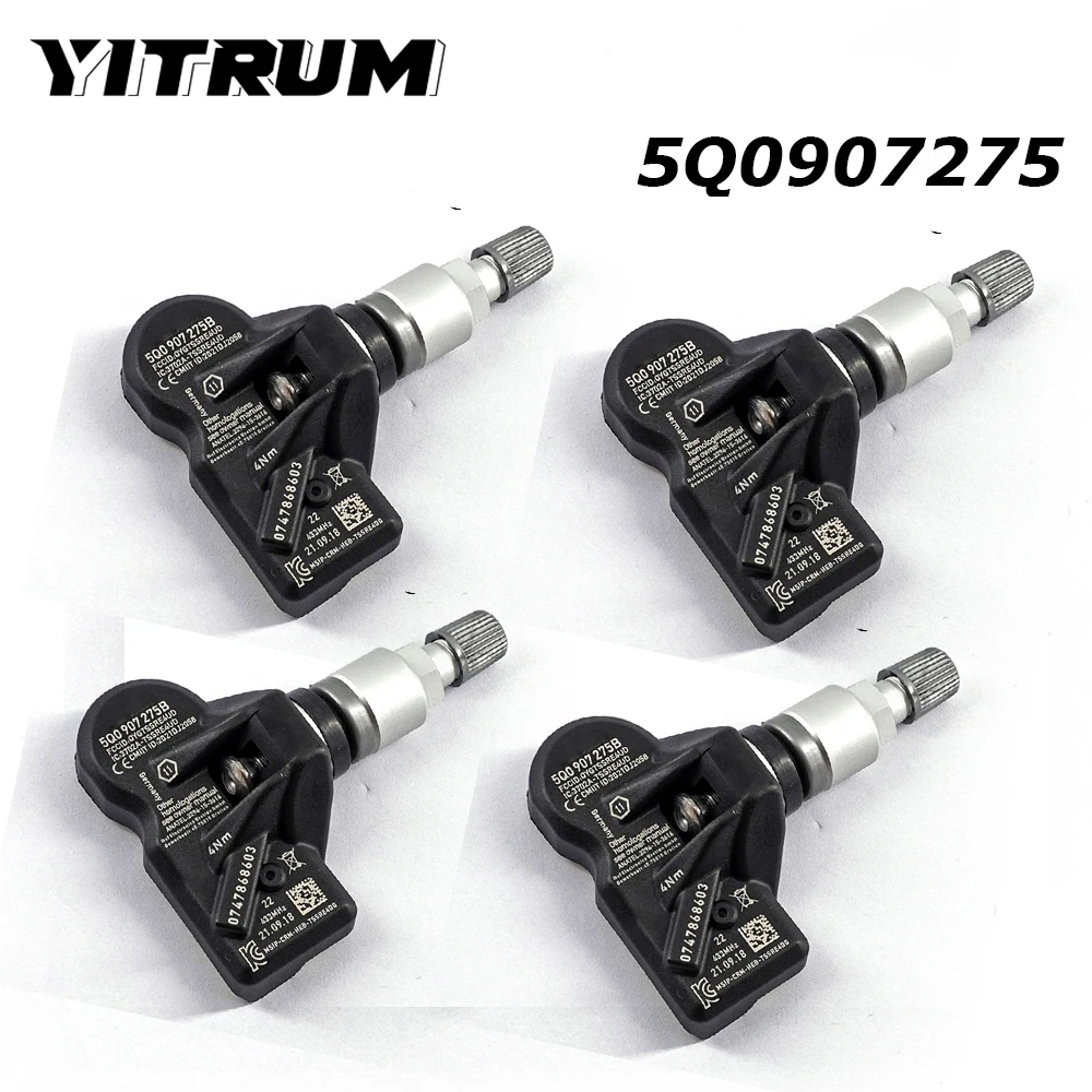 

Датчик давления в шинах YITRUM 5Q0907275 TPMS для Audi Q7 Q5 VW Amarok Arteon Porsche 718 911 Panamera McLAREN 720S 540C