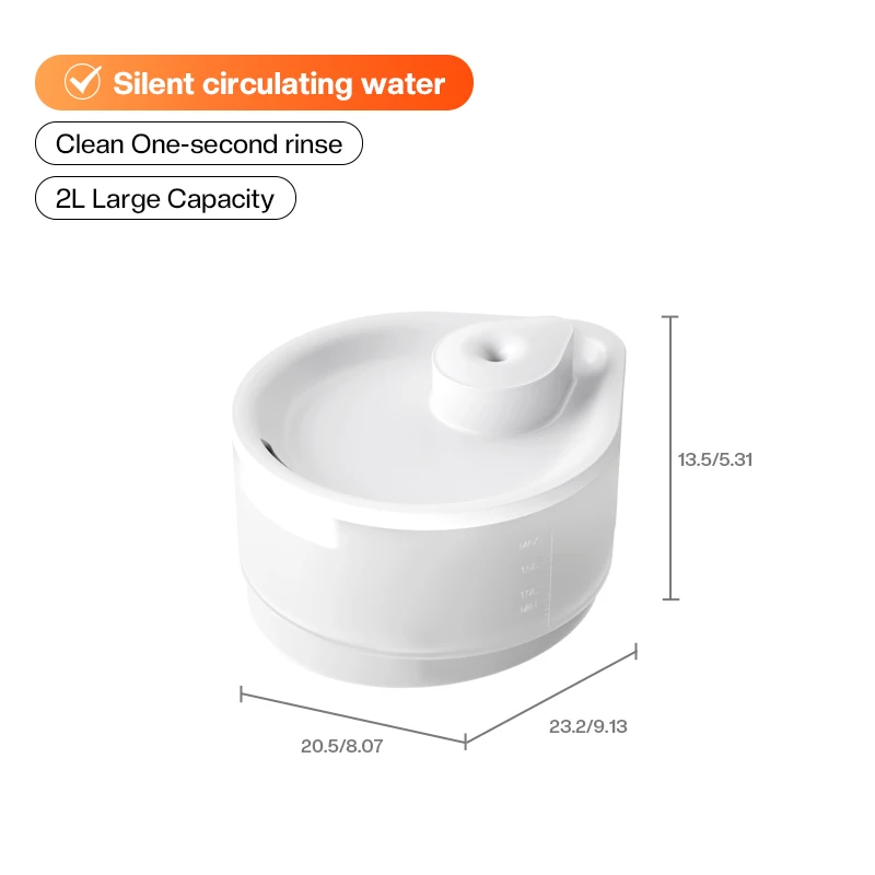 Professional Pet Water Dispenser Blue Light Anti-Bacteria Smart Automatic Pet Feeder and Water Dispenser Ultra-Long Battery Life