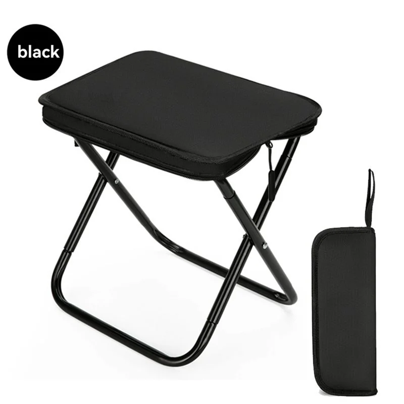 

RTENTE-Outdoor Pencil Case Chair Mini Stool Camping And Fishing Stool Travel And Leisure Pencil Case Chair