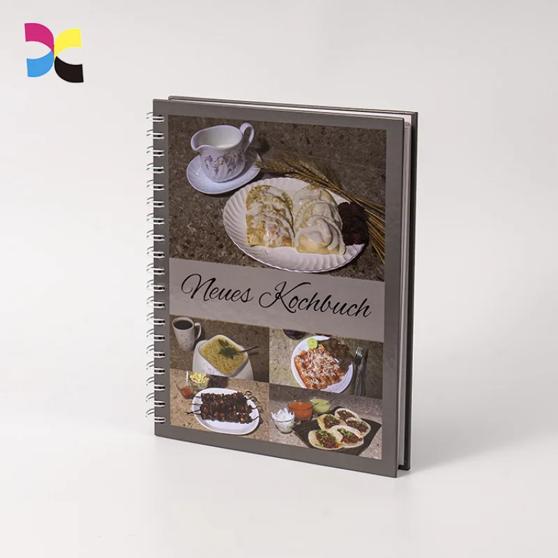custom.A4 Bound Novel Hard Cover Art Deco Fancy Paper Offset Printing Cardboard Material Office Use