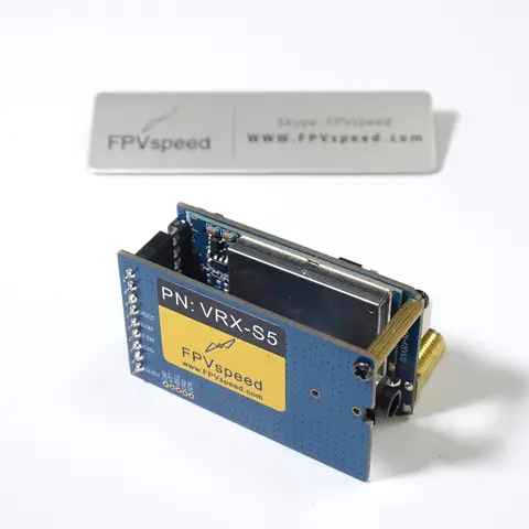 VRX 1.7GHz 1.9GHz FPVspeed VRX-S5 1.7G 1.9G 8CH FPV 이미지 수신기 모듈 오디오 지원, FatShark Skyzone과 호환 가능