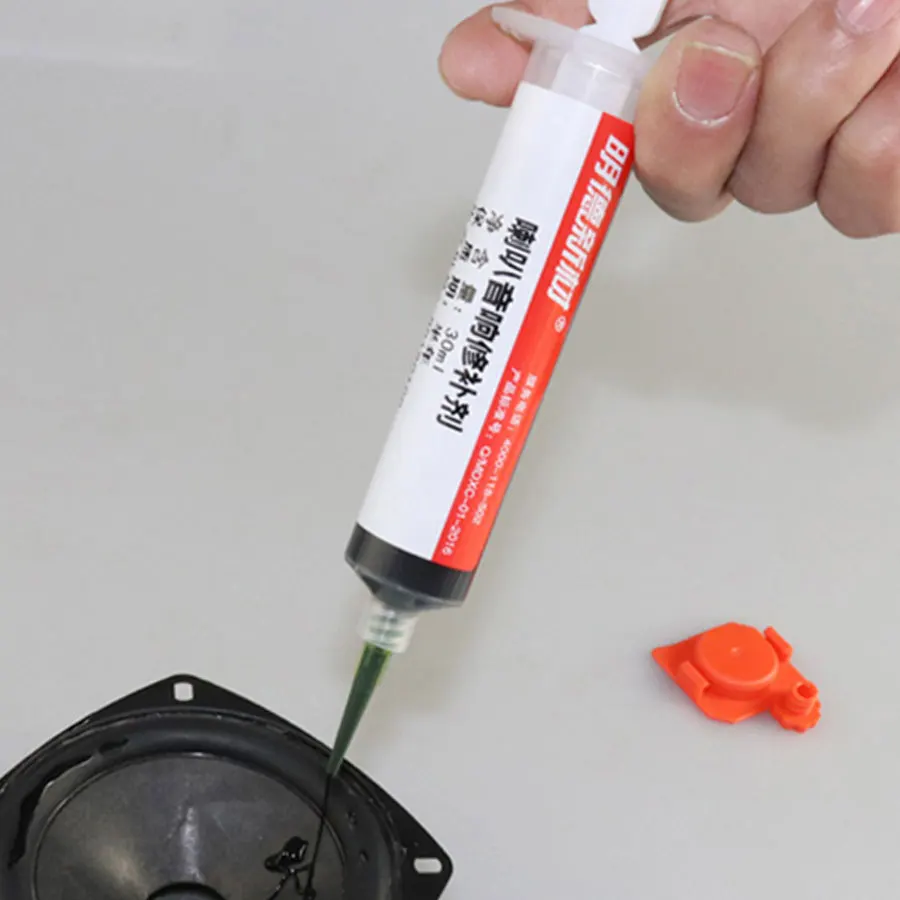 Speaker Repair Glue - Flexible Adhesive for Instrument Repair | Anti-Vibration Glue for Guitar, Violin, Drum, Trumpet | 30ml