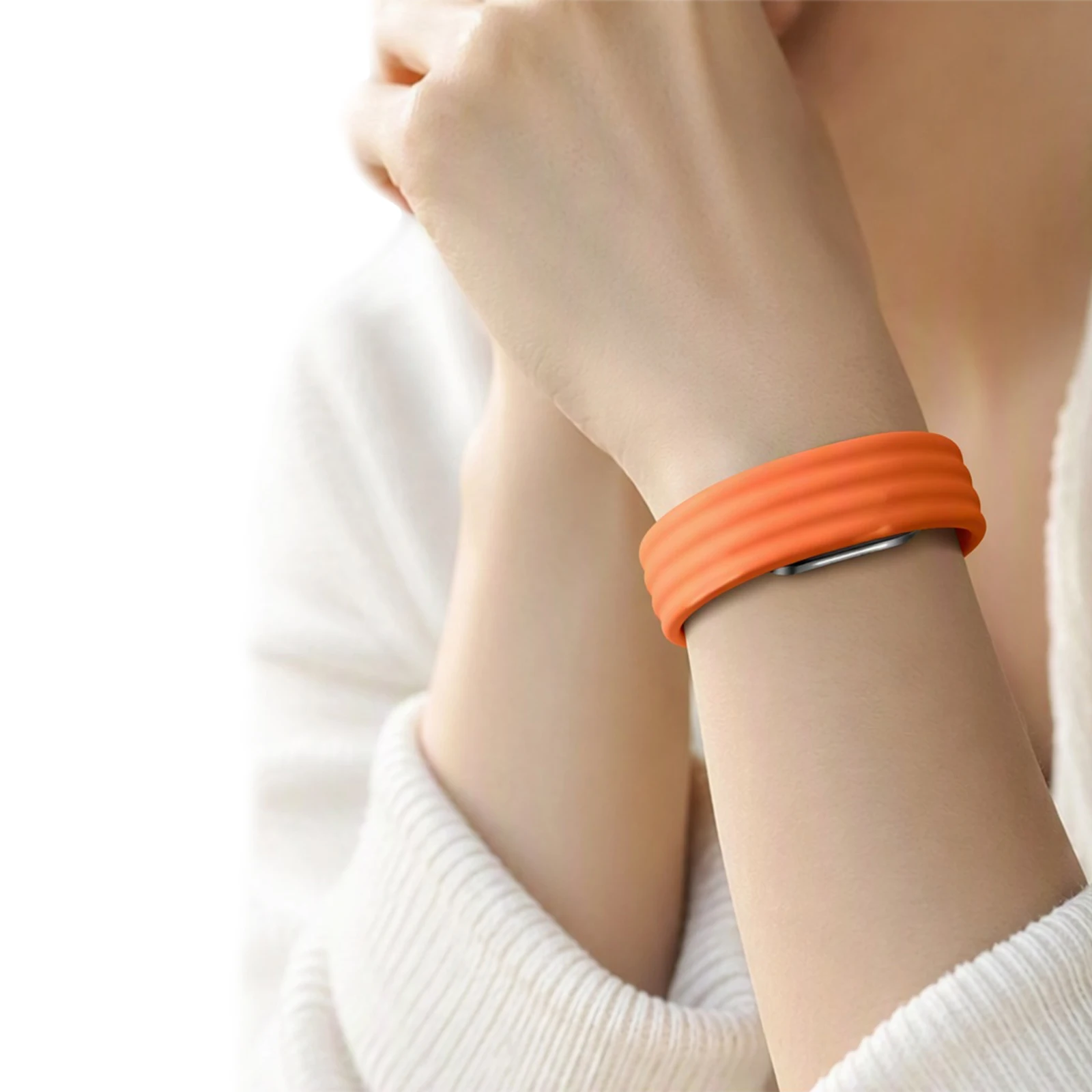 Multi-Hole Band for Hume 2.0 Soft Silicone Replacement Sport Strap Slim Sweat-Proof Adjustable Fit