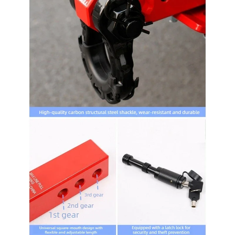 Offroad Car Extended Tailgate Anti‑Sag Hook Tow Hook Reinforcement Accessories Fix Sagging Tailgate Reduce Noise for Haval H9
