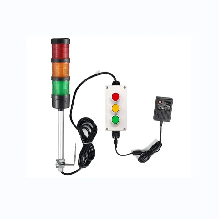 ONN-M4 Series Led Stack Warning Light With Controlled Button RYGBW