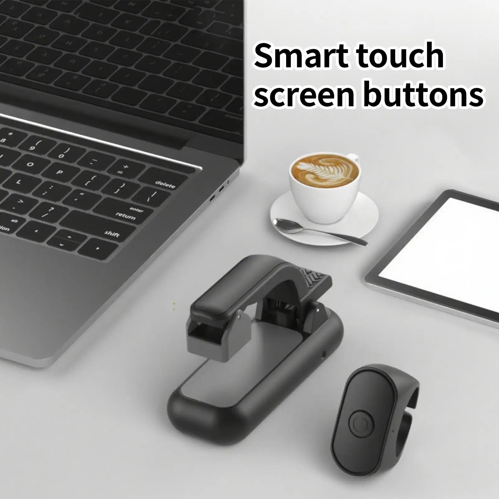 E-book Page Turner For Kindle Page Turner Remote BT Portable E-book Remote Control Wireless E-reader Device Supplies