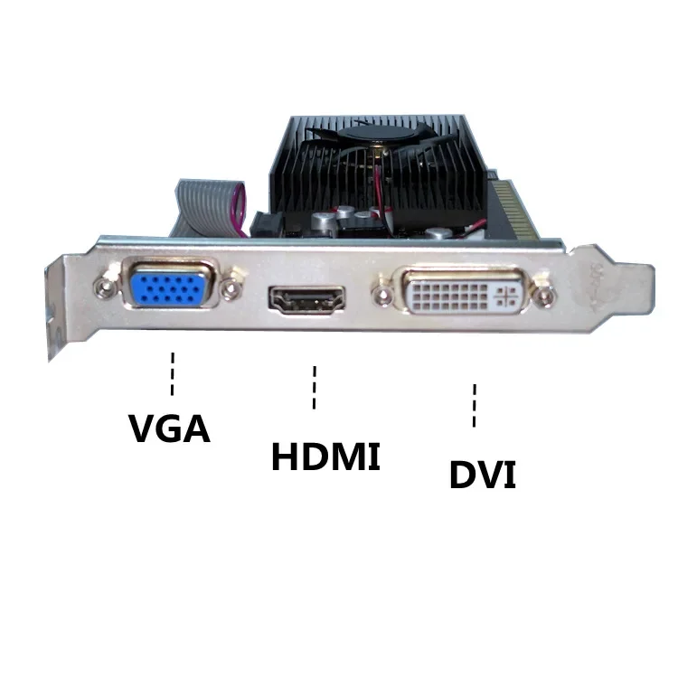 GT730 2GB DDR3 half-height graphics card supports 10th generation CUP computer graphics card small chassis