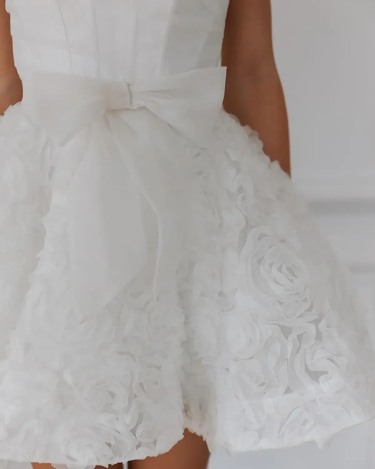 فستان زفاف قصير مخصص للنساء فستان زفاف صغير مشد فستان استقبال الكرة ثوب التخرج فستان كوكتيل للعرائس