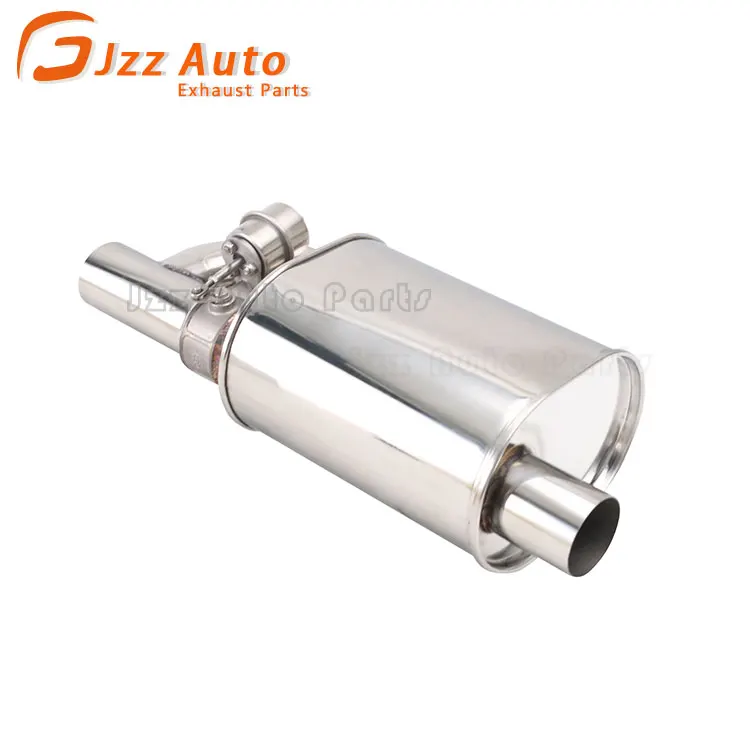 

Equipment Smart Library Car Universal Valvetronic Exhaust Pipe 63mm Inlet Outlet 212x152mm Body 519mm Length Stainless Steel Ex