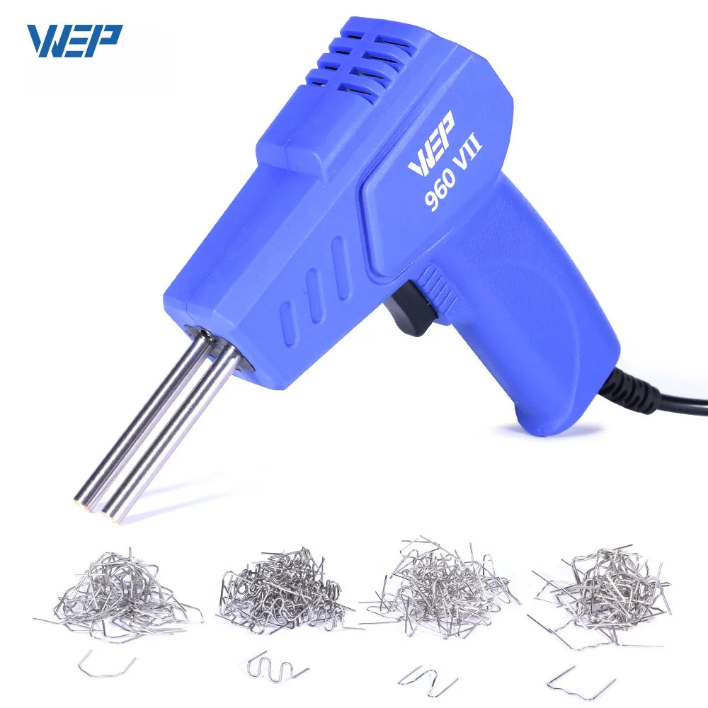 

WEP 960-VII 960 VII Plastic Welder 50W Hot Nail Gun Soldering Iron Staples Bumper Repair Car Tools Kit