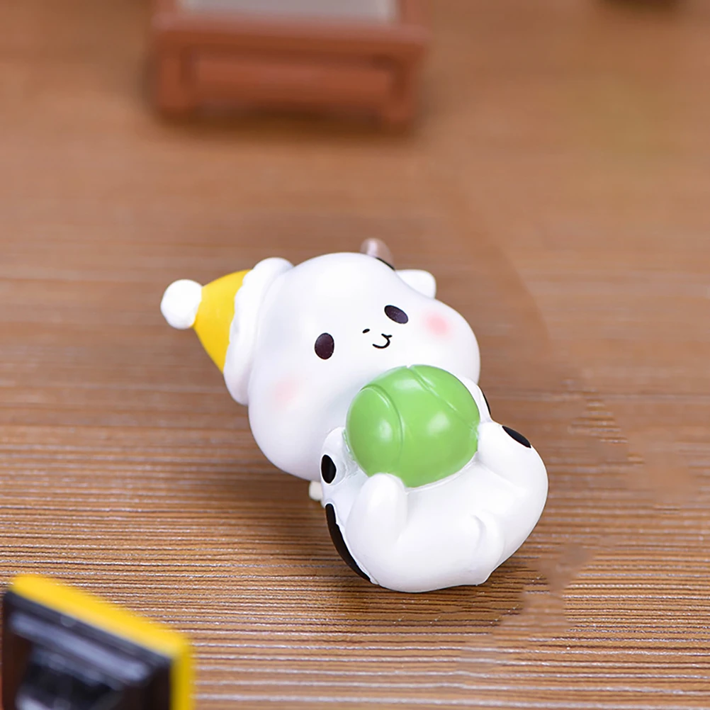 

7pcs Cartoon Cow Figurines Mini Resin Animals For Garden Ornaments Micro Landscape Decoration Kids Gift