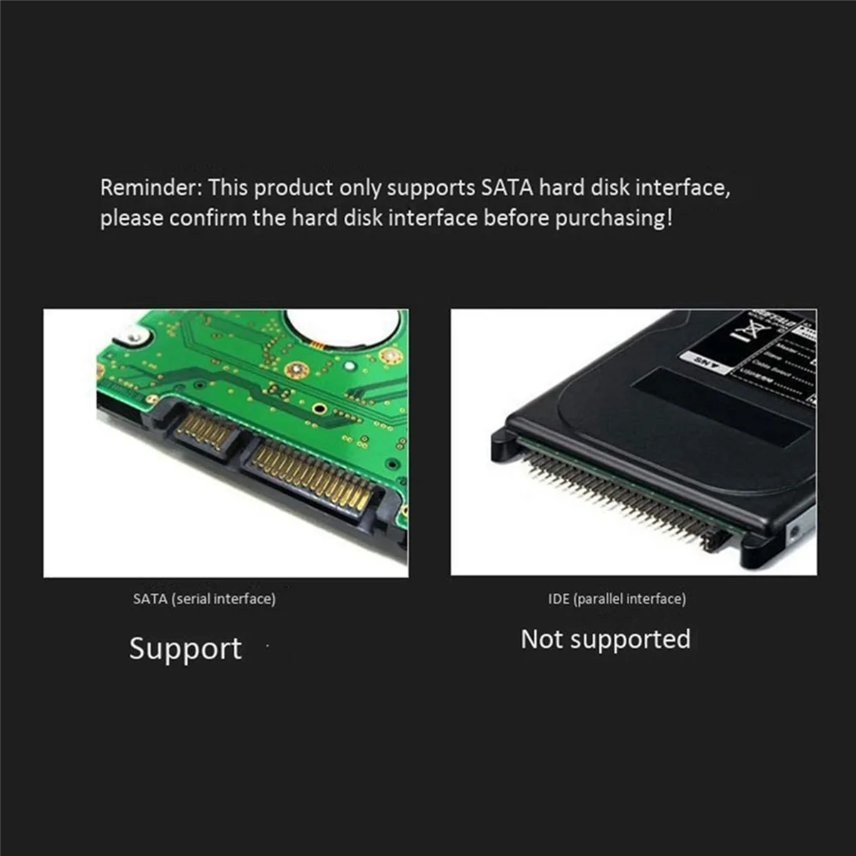 

USB 3.1 мобильный жесткий диск 2,5-дюймовый жесткий диск SATA Корпус SSD Поддержка жесткого диска 15 мм для компьютера, ноутбука