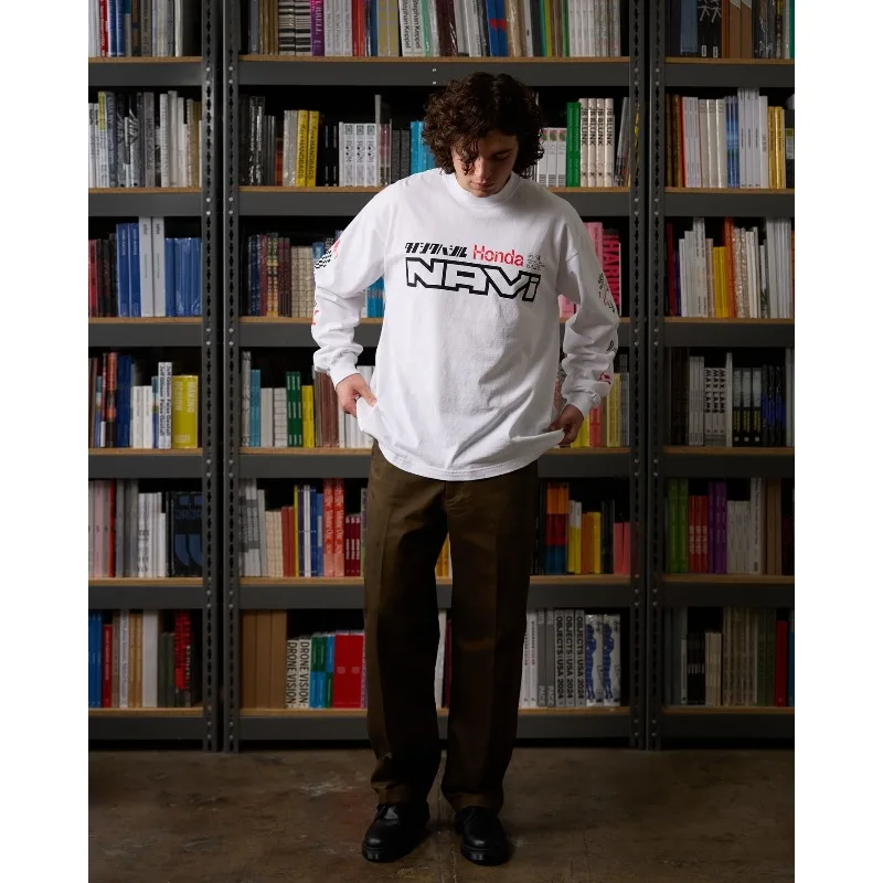 

2026 Новый модный повседневный топ Honda, мужская и женская свободная дышащая удобная одежда для велоспорта, спортивная рубашка большого размера с круглым вырезом