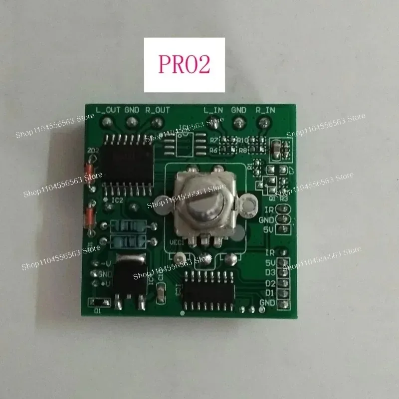 

PGA2310 High-End Audio Volume Control Board - Hi-Fi 120dB SNR Low Distortion for Professional Audio Systems
