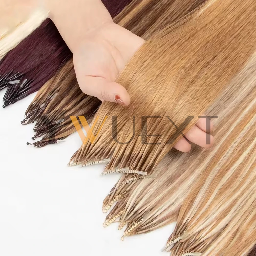 8D Human Hair Extensions Blonde 12