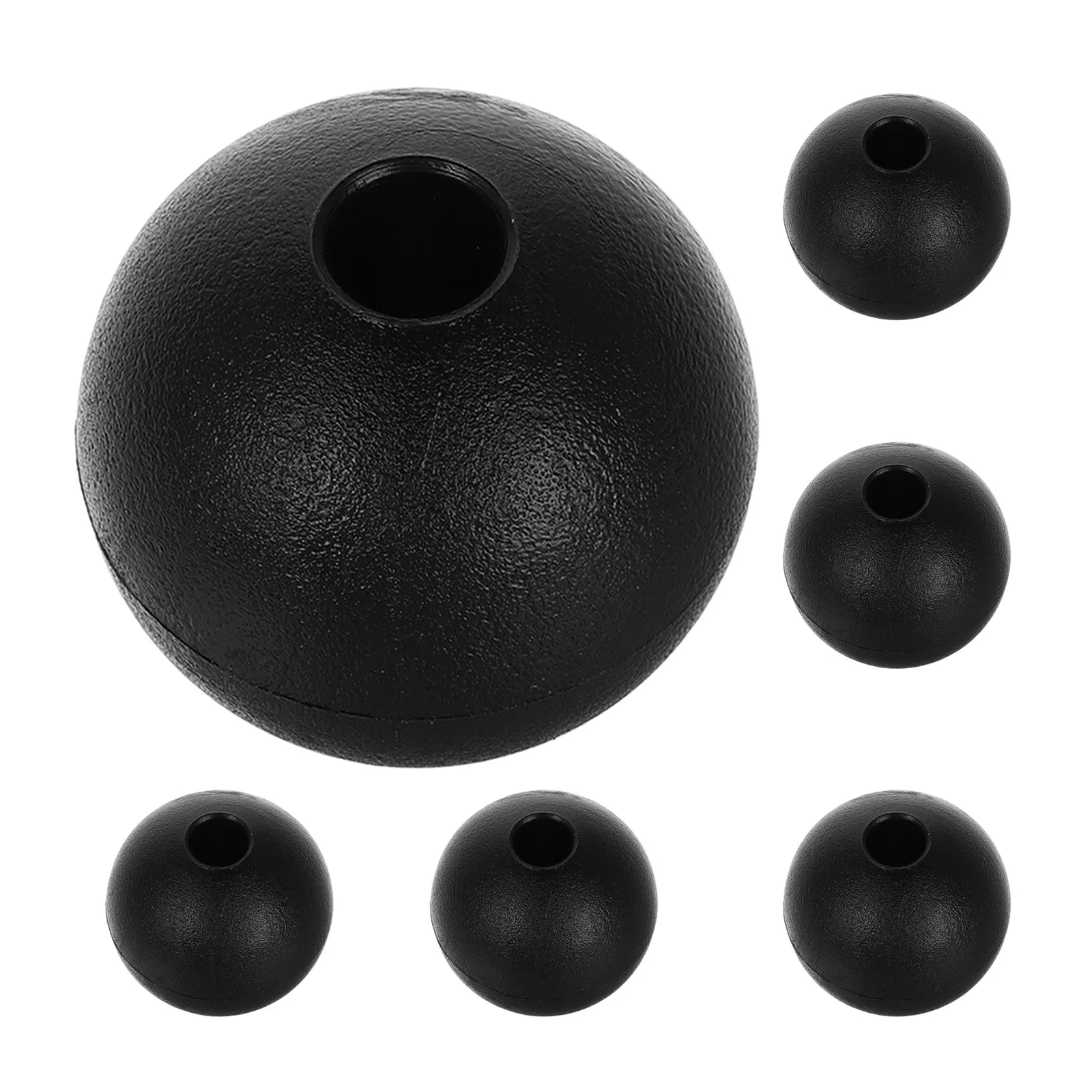 6Pcs Gym Cable Stopper Balls 40Mm Steel Wire Rope Limit Ball Fixator Fitness Equipment Accessories Pulley Cable Stop