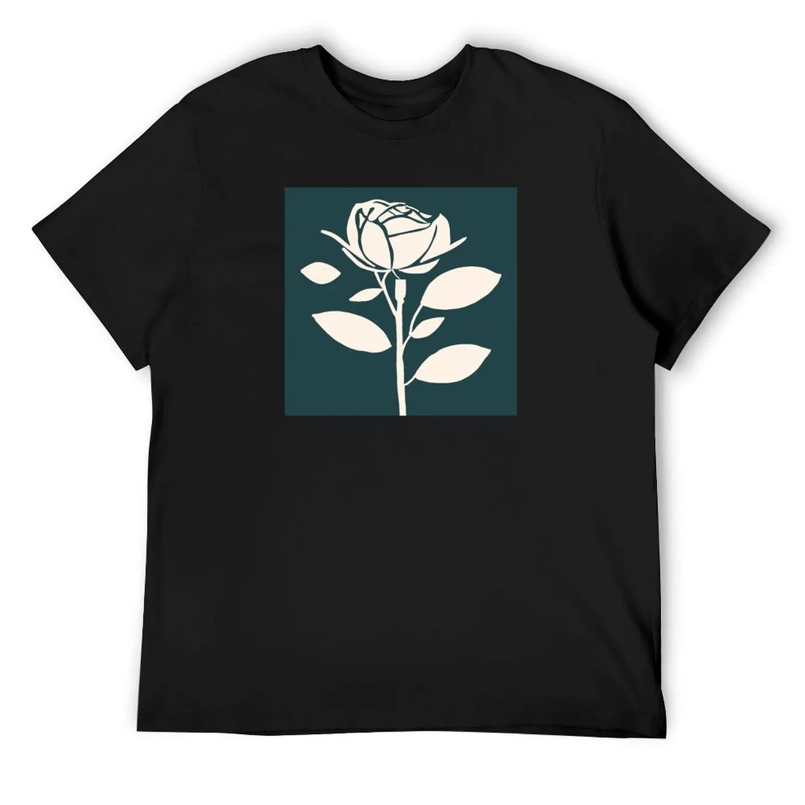 Patterns No. 302. Vintage. Rose Flower. Green. Abstract. Jardin de Fleurs Collection…By Carraann T-Shirt