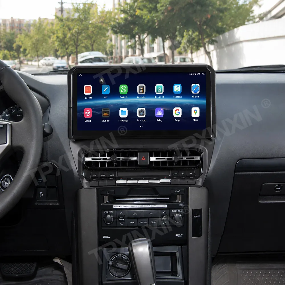 12 “ Android Car Radio GPS Navigation Touch Screen For Toyota Land Cruiser Prado 2010~2017 Multimedia Stereo Player Head Unit