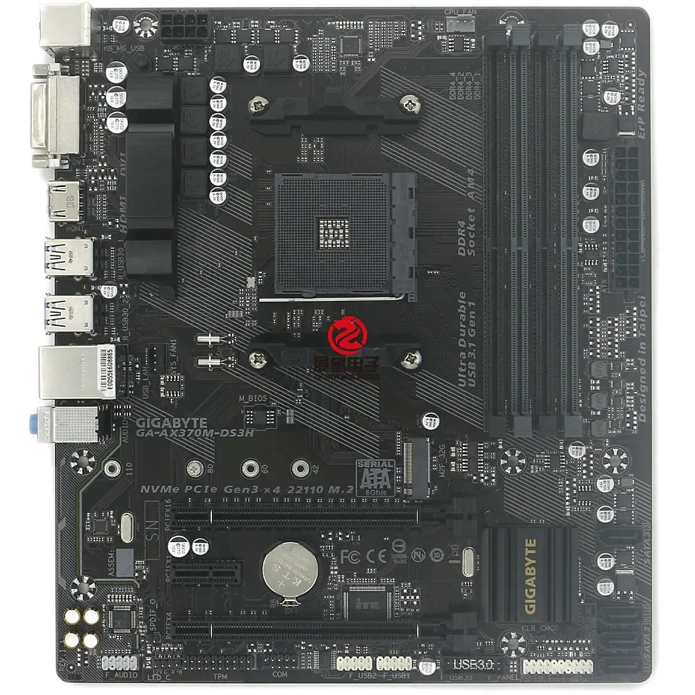 

Для основной платы Gigabyte GA-AX370M-DS3H, поддержка чипа AMD Ryzen 12345 5500