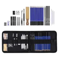 35pcs Art Painting Set Hot Sale Tools of Drawing Sketching Pencil Professional Art Pencil Set School Art Supply