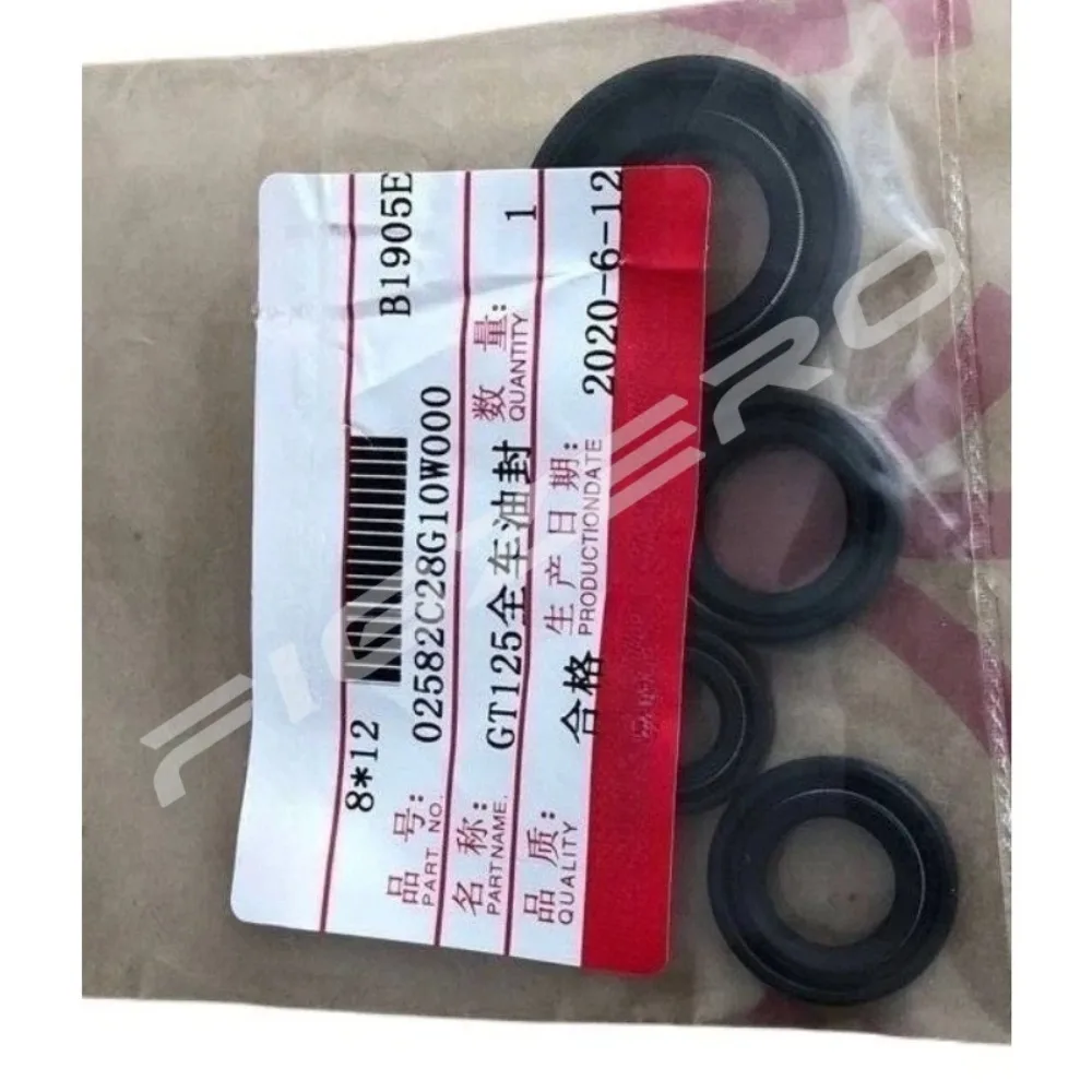 For Suzuki GT125 QS125-5ABCEFGH 02582C28G10W000 Engine Oil Seals Entire Vehicle Motorcycle Parts - view 4