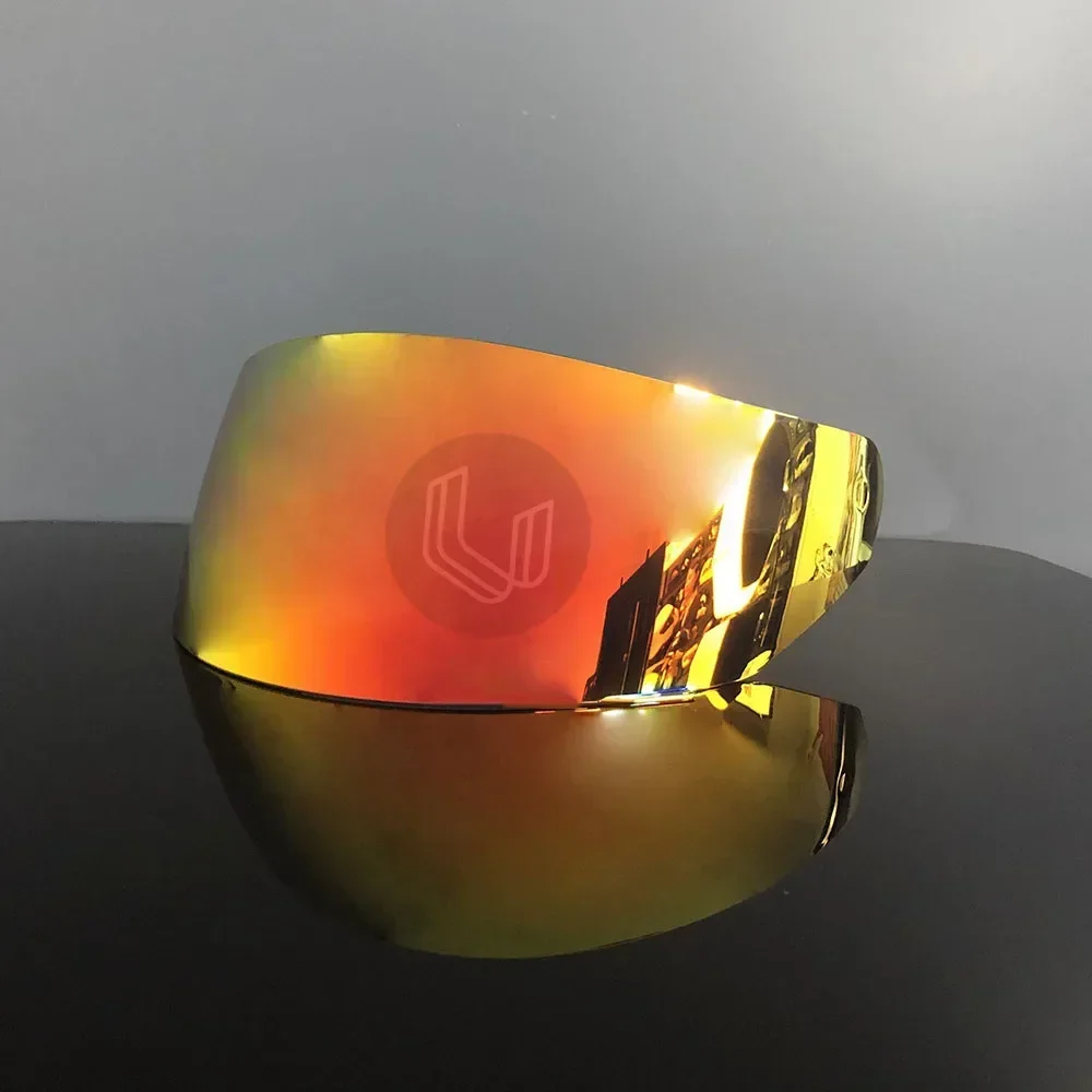 Helmet Visor For LS2 FF352 FF351 FF802 FF369 FF384 Motorcycle Helmet Visor goggles plating silver red Replacement Lens