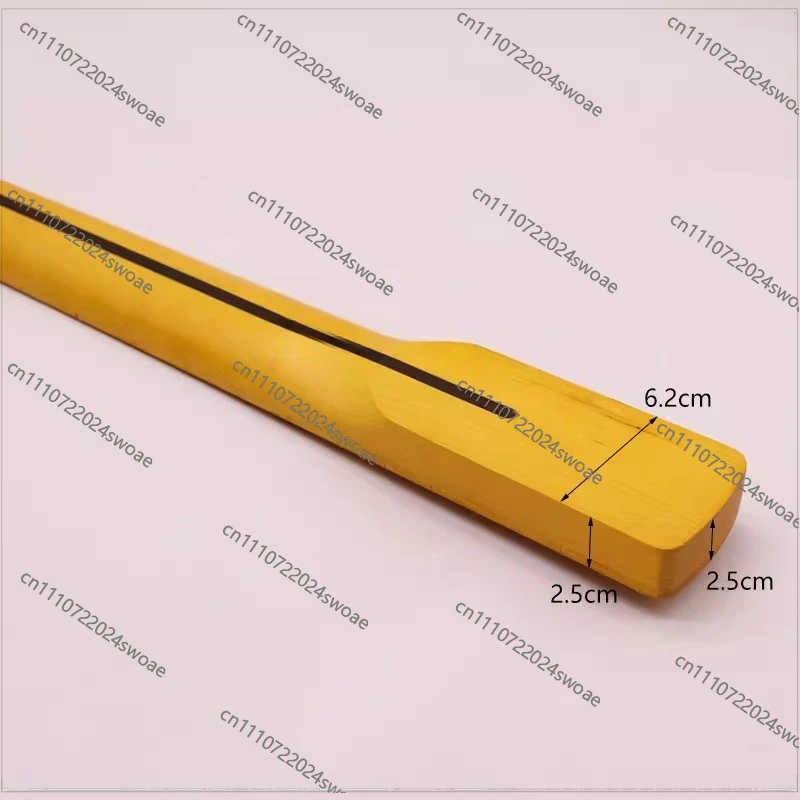 Four-string Electric Bass Neck Yellow Maple Matte Electric Bass Handle 4-string 20-fret Neck Modification
