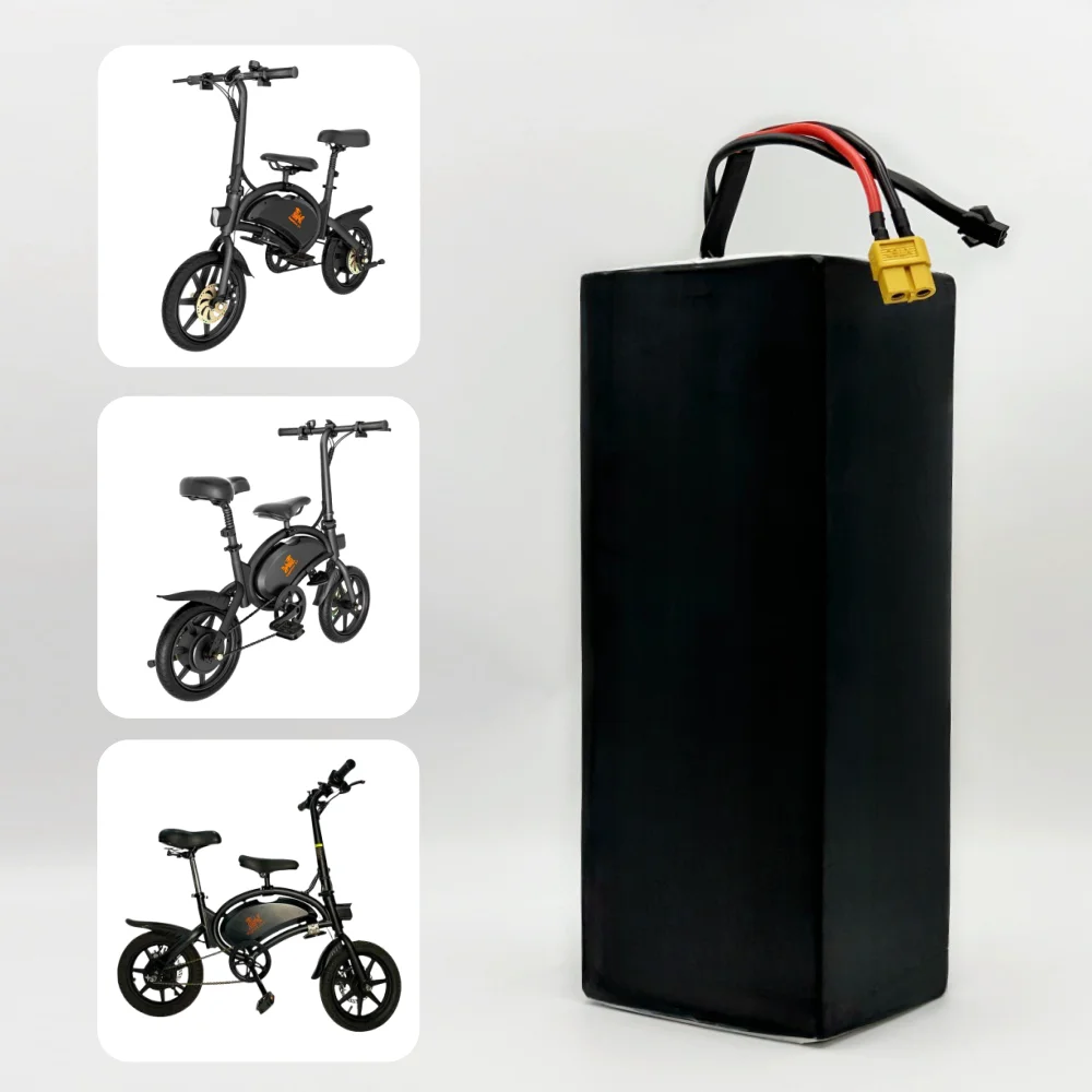 48V 10500mAh 18650 Lithium Ion Battery Pack 13S3P Rechargeable Battery With BMS Suitable for Kugoo V1 Electric Bicycle Battery