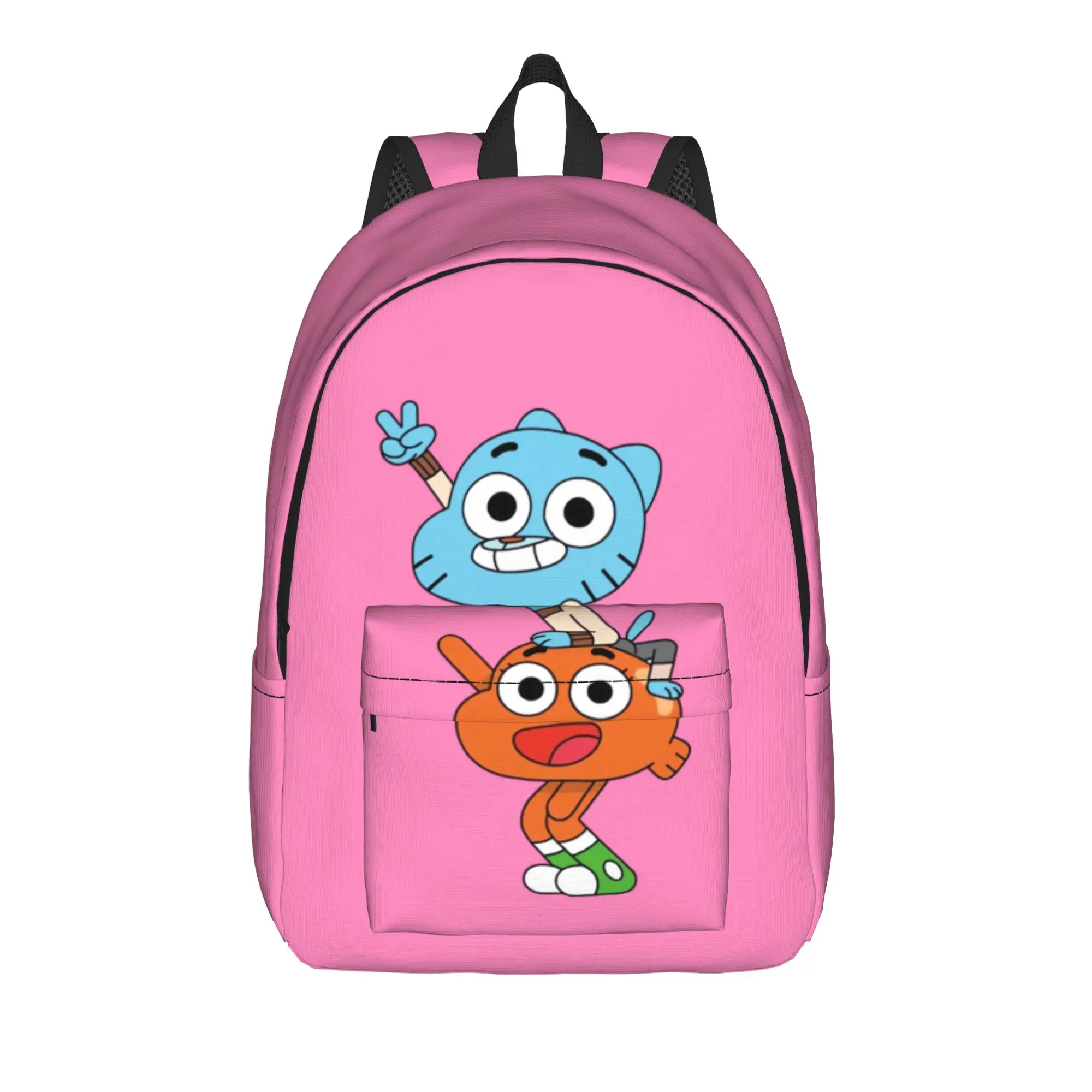 Gumball Gum Ball Watterson Amazing Cartoon Backpack  College Backpacks Boy High Quality Big School Bags Pretty Rucksack