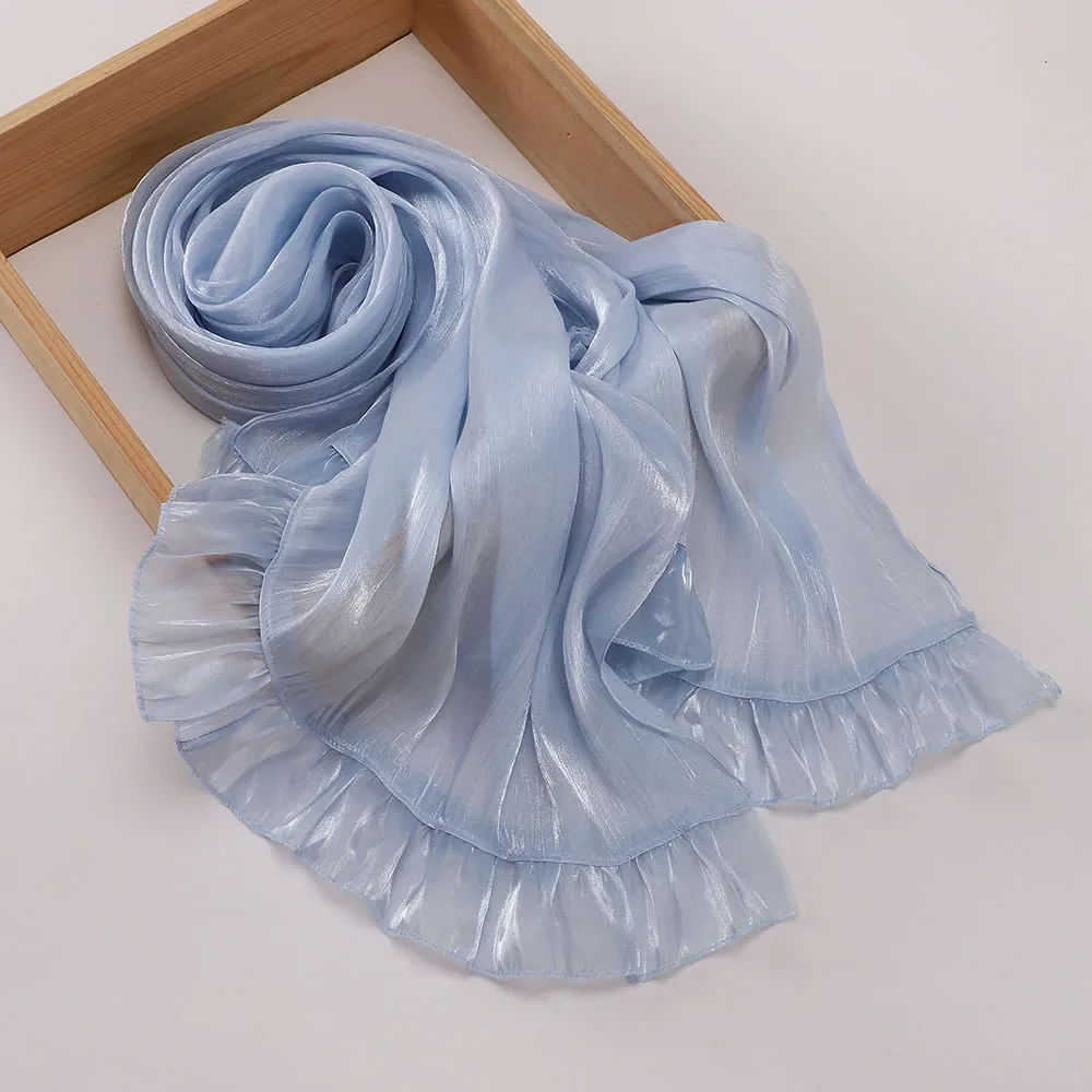 

Premium Quality Shiny Long Scarf Women Shawl Wrap Muslim Hijab Turban Headscarf Bandanas Headband Bufanda Foulard Turbante Mujer