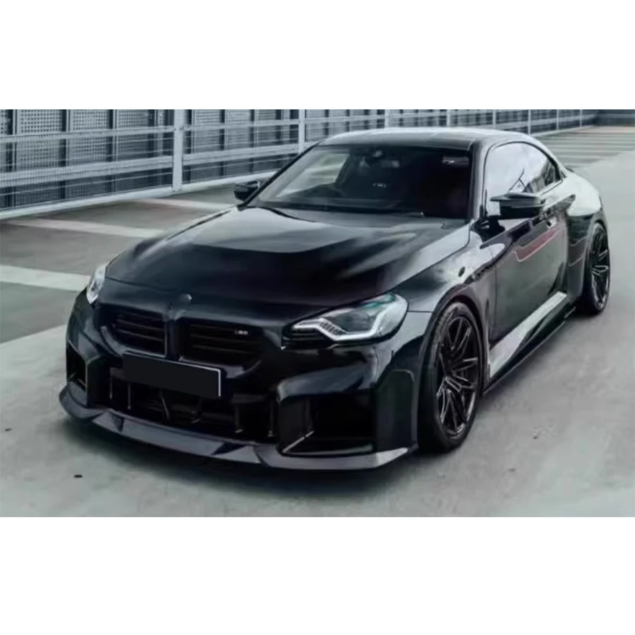 

Для BMW M2 G87 2021+ Накладки на пороги из сухого карбона, сплиттеры боковых бамперов, боковые юбки, накладки на пороги, боковые панели, автомобильные аксессуары