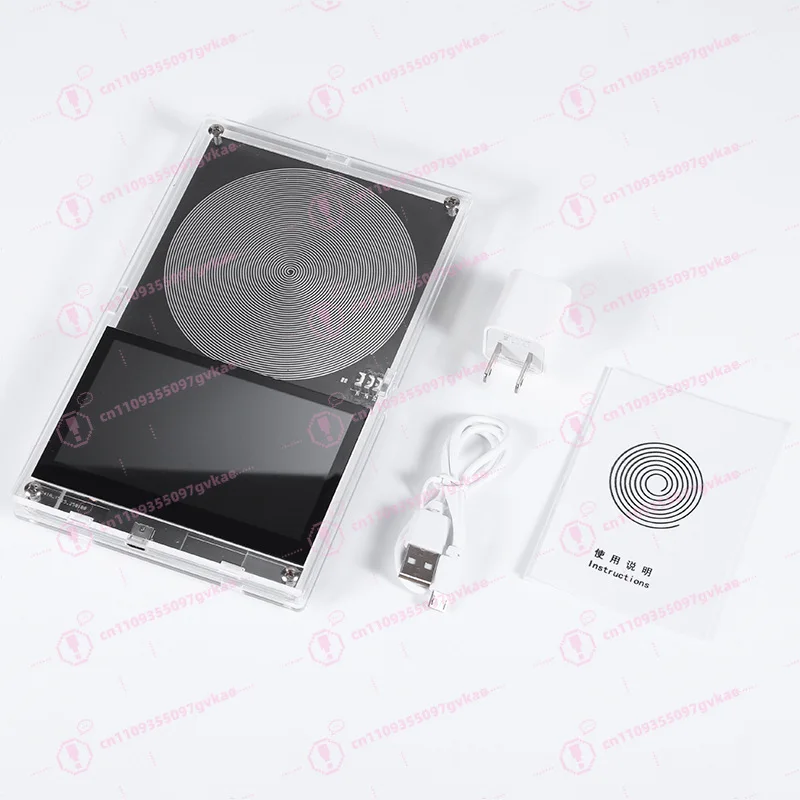 Tunable Touch Screen Schumann Wave Generator High Transparent Acrylic Housing