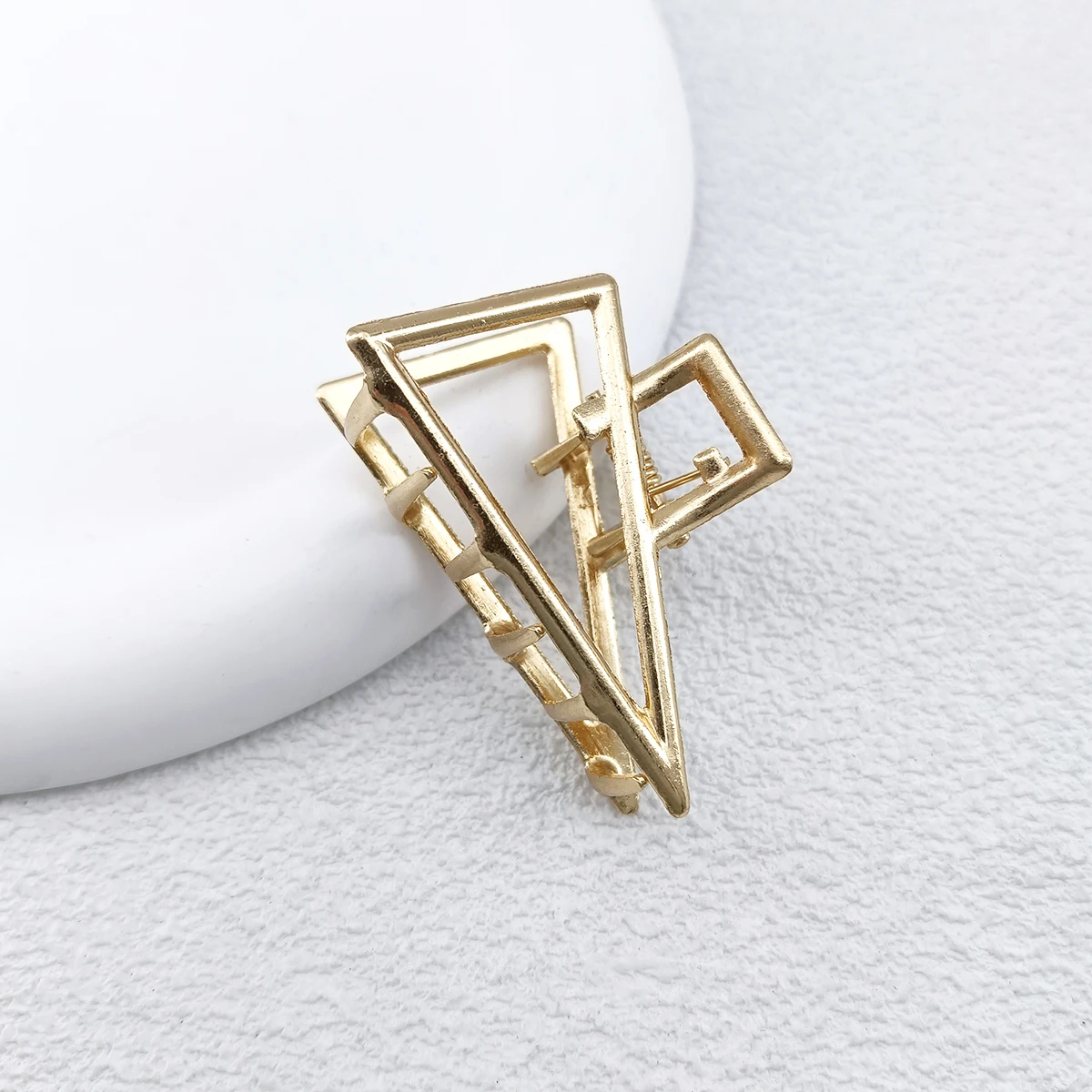 12 Stile Mode Mini 4 cm Metall Haar Klaue Für Frauen Gold Farbe Kreuz Krabben Haar Clip Koreanische Elegante Geometrische haarnadel Mädchen Haar – Detail 12