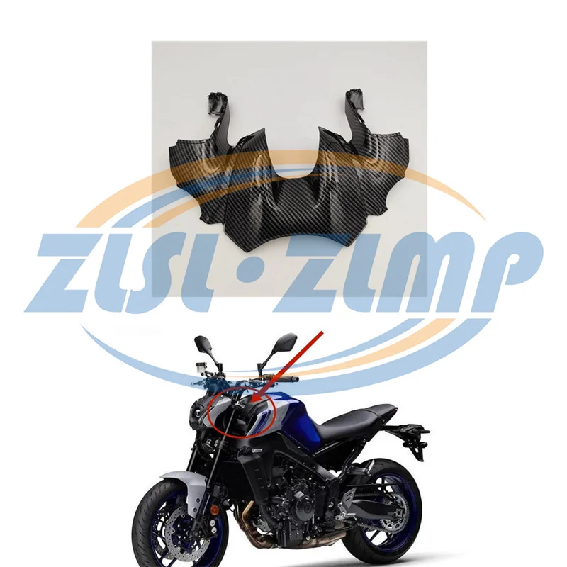 

For YAMAHA MT-09 fuel tank cover fuel tank passport panel motorcycle panel fairing carbon fiber painting MT09 2021 2022 2023