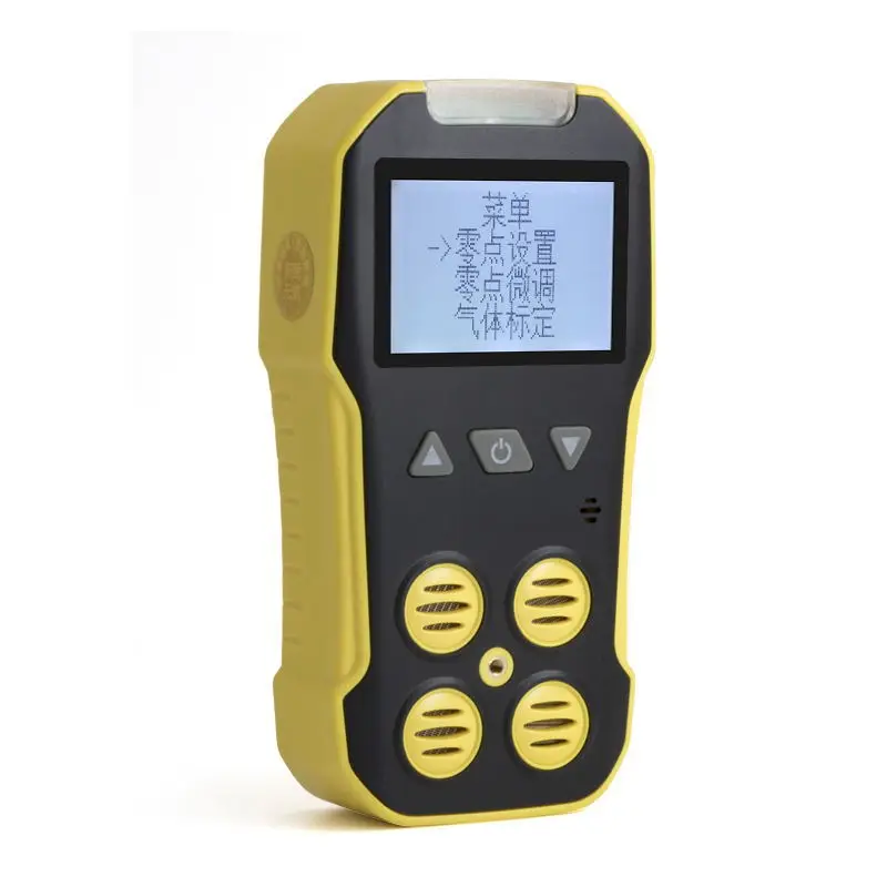 Effective BH-4A 4-in-1 Multi Gas Detector, Industrial Compound Gas Alarm Oxygen CO Hydrogen Sulfide Detection Instrument