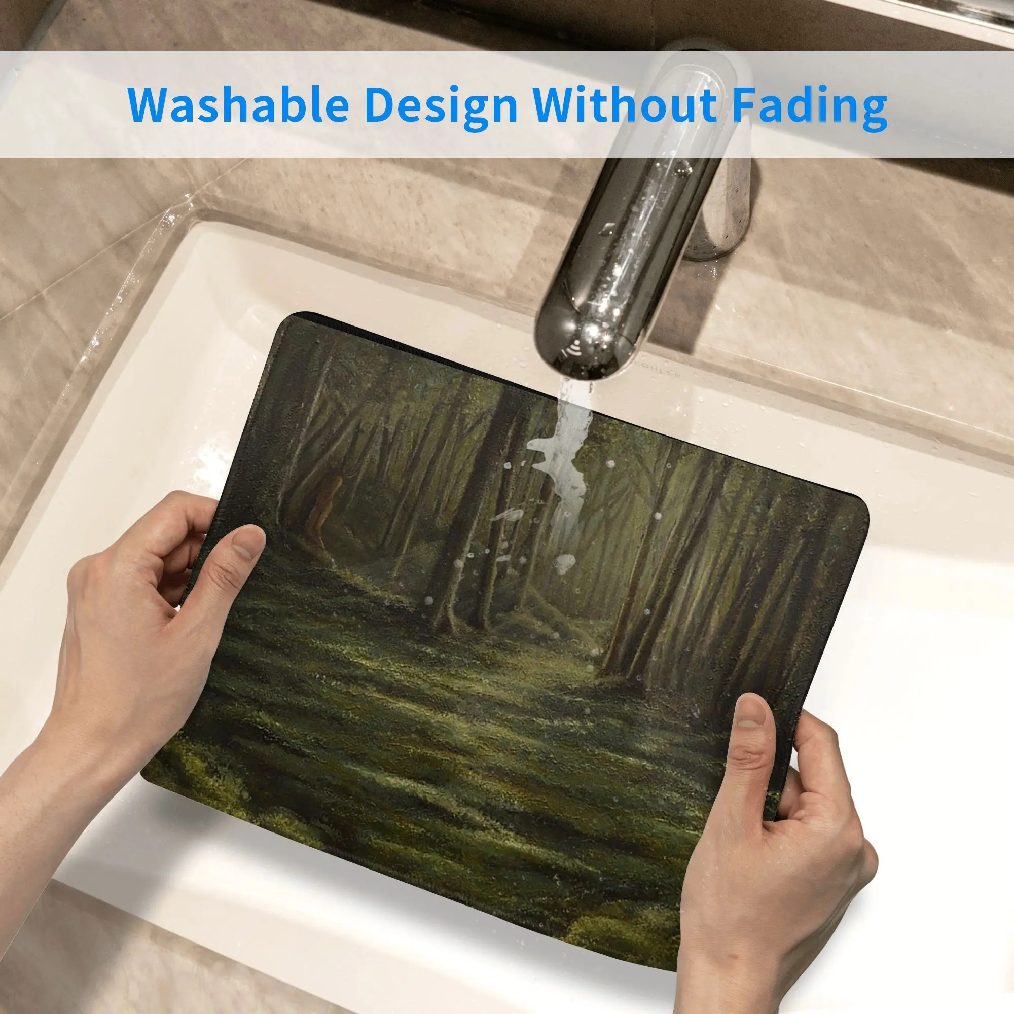 Alfombrilla de ratón Lady of the Woods, alfombrilla para teclado de ordenador, alfombrilla para ratón, Gamer, PC, portátil, escritorio, accesorios de oficina, alfombrillas para mesa