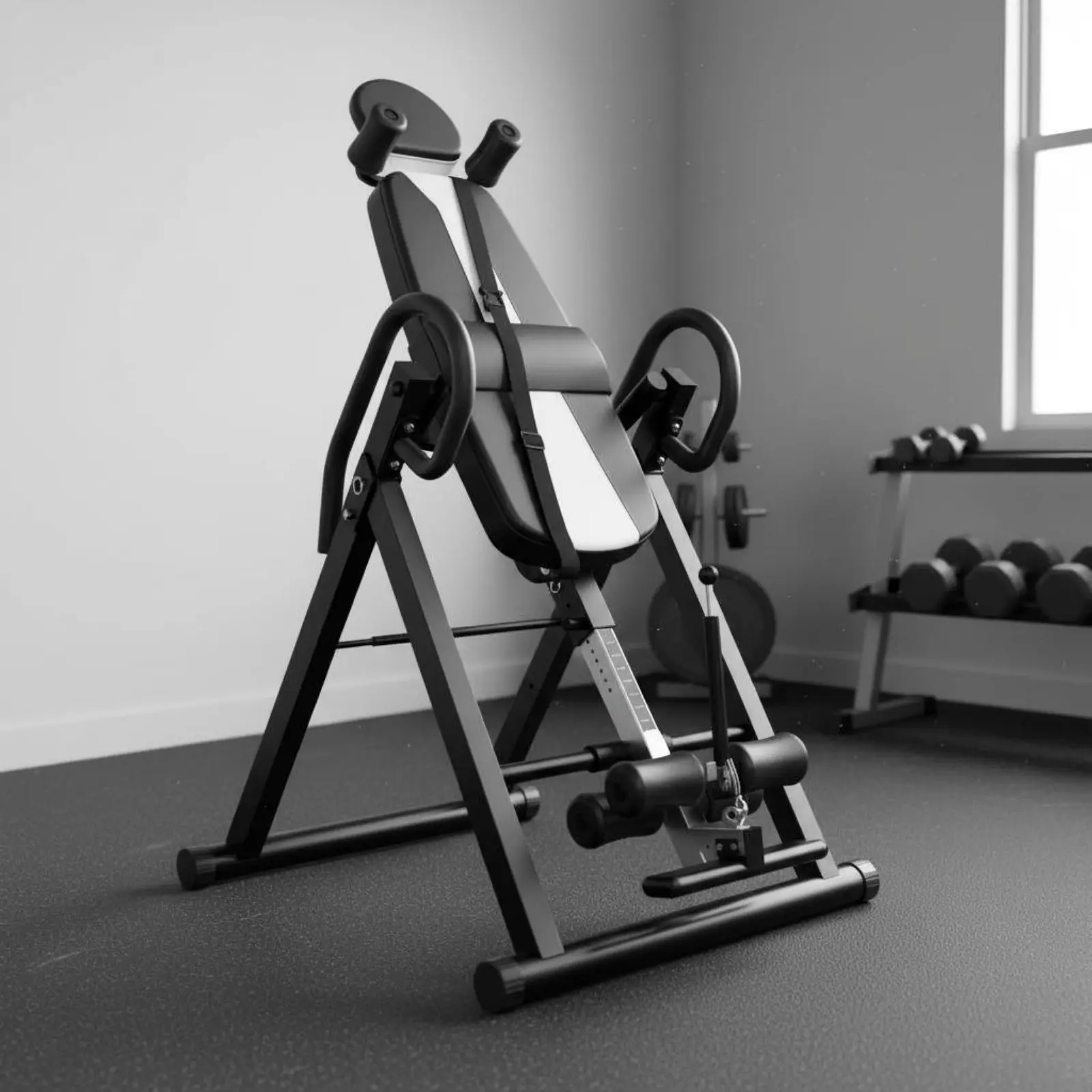 

Home Inversion Table Heavy Duty Frame Inversion Stretcher Back Stretch Bench Foldable Spine Relief Bench for Adults