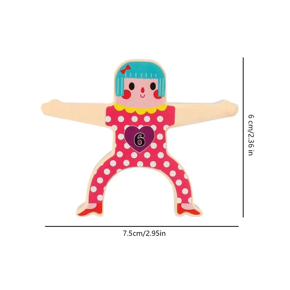 Tumbling Puzzle Balanceerspel - Plastic stapelblokken voor kinderen, educatief speelgoed voor gezinnen