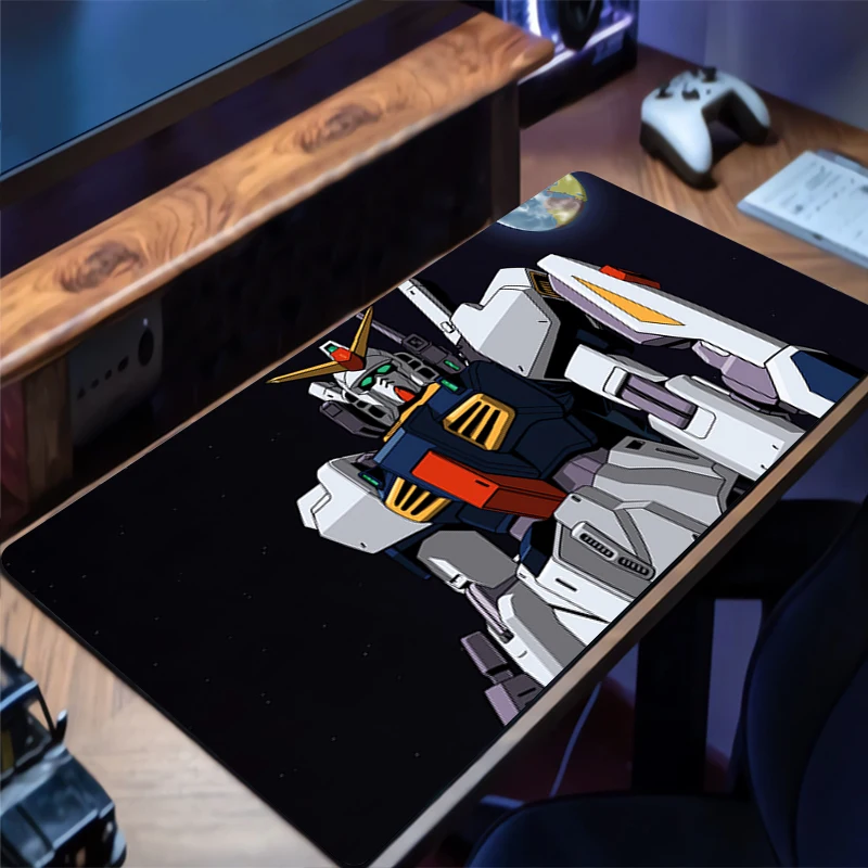 Коврик для мыши Mechanical Warrior Gundam Mk II Резиновый настольный коврик Xxl Коврик для игровой мыши Коврик для клавиатуры Расширенный коврик Нескользящий настольный коврик для мыши