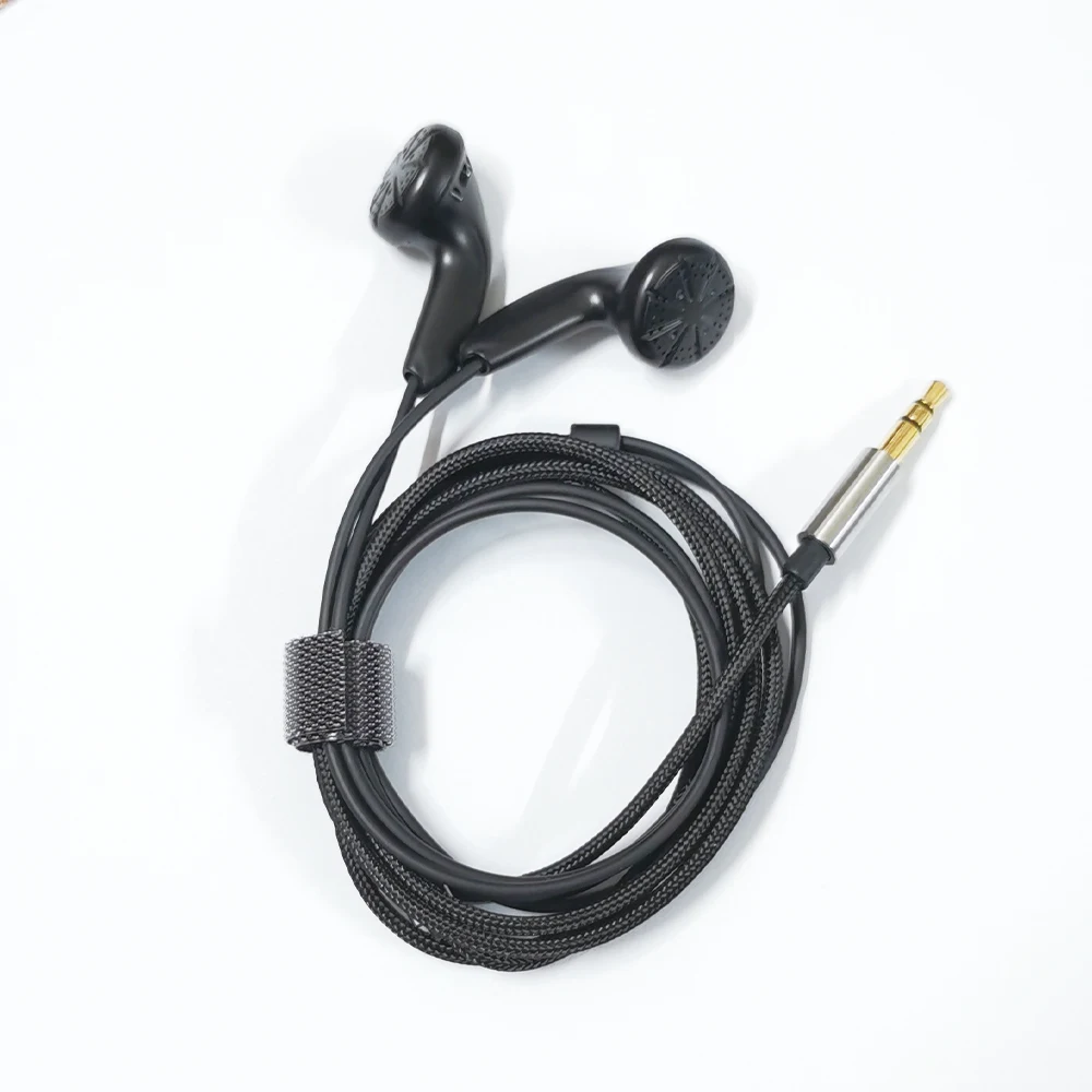 ELFINEAR Black Lotus 300 Ohm DIY słuchawki słuchawki 15.4 MM do telefonów komórkowych i wzmacniacza